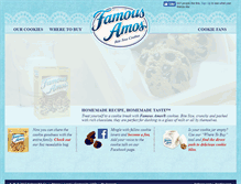 Tablet Screenshot of famousamos.com